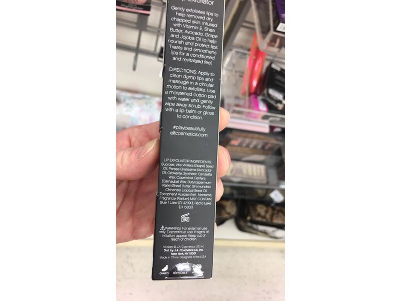 e.l.f. Cosmetics Lip Exfoliator Mint Maniac, 0.11 oz