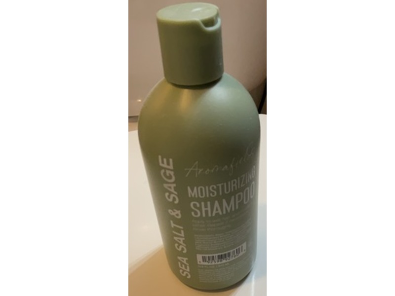 Aromafields Moisturizing Shampoo, Sea Salt & Sage, 16.9 fl oz/500 mL