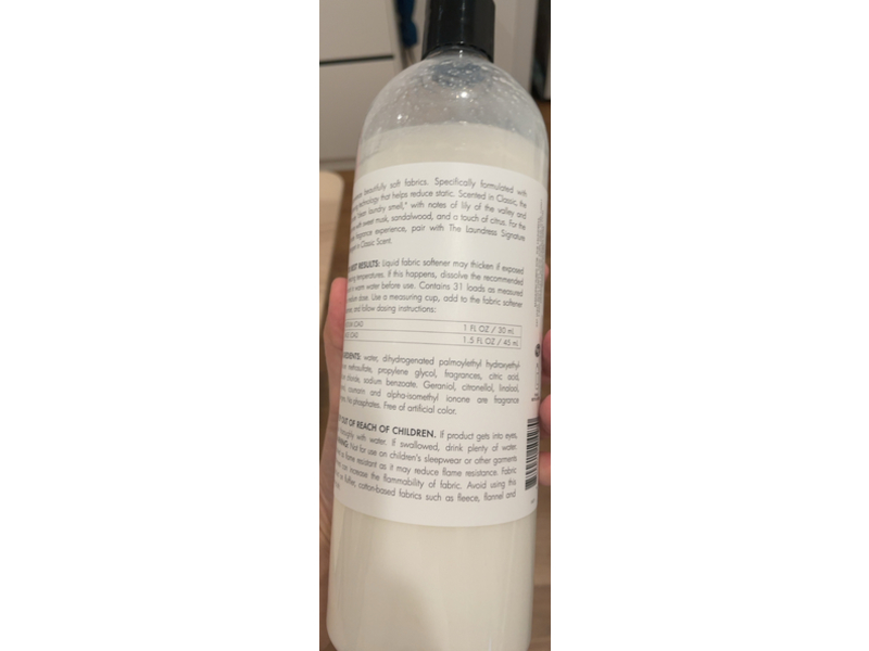 The Laundress Fabric Conditioner, Classic, 32 fl oz/946 mL