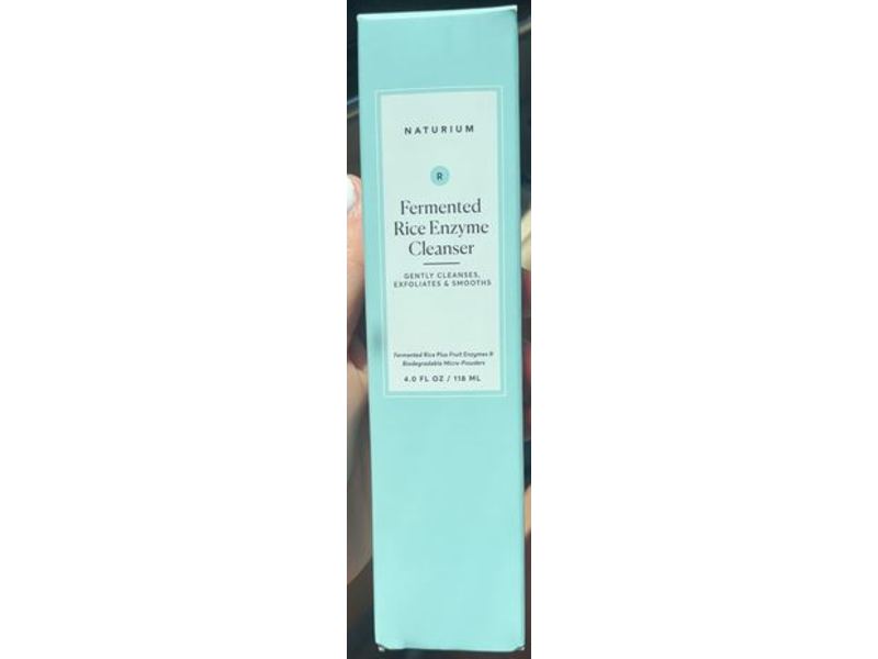 Naturium Fermented Rice Enzyme Cleanser, 4.0 fl oz/118 mL