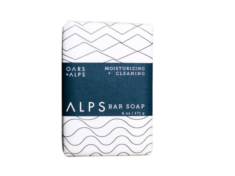 Oars + Alps Moisturizing Bar Soap, 6 oz/171 g