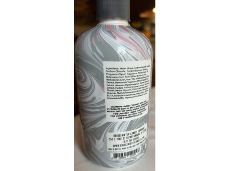 Bridgewater Candle Company Liquid Hand Soap, Sweet Grace, 12 fl oz/355 mL