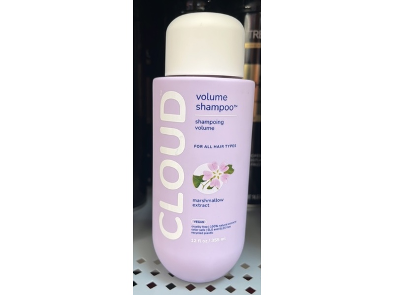Cloud Volume Shampoo, Marshmallow Extract, 12 fl oz/355 mL