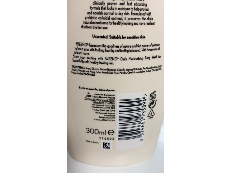 Aveeno Daily Moisturising Body Lotion, 300 mL