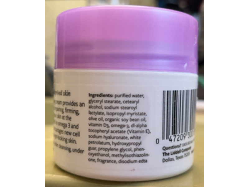 Nicel Bioactives Essential Replenish Nourishing Cream, Omega 3 and Vitamin D3, 2.0 oz/60 mL