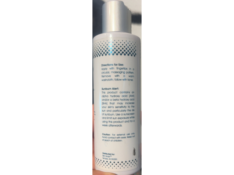 Skin Script Raspberry Refining Cleanser, Tea Tree, 6.5 oz/195 mL