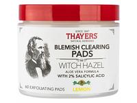 Thayers Blemish Clearing Exfoliating Pads, Witch Hazel & Lemon, 60 Count - Image 2
