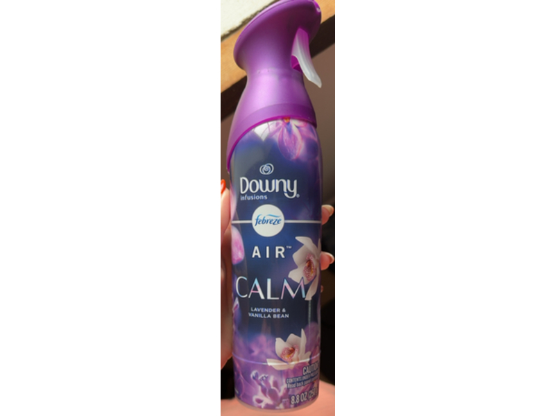 Febreze Downy Infusions Air Calm Air Freshener, Lavender & Vanilla Bean, 8.8 oz/250 g, Pack Of 3
