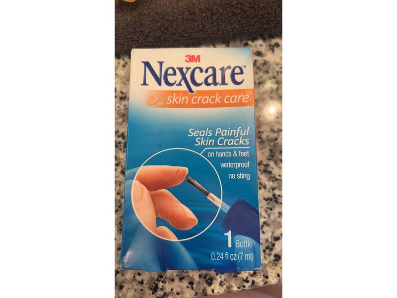 Nexcare Skin Crack Care, 0.24 fl oz/7 mL, Pack Of 2