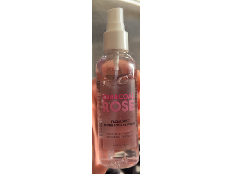 Jean Pierre Facial Mist, Charcoal Rose, 3.38 fl oz/100 mL