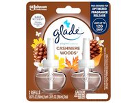 Sc Johnson Glade PlugIns Air Freshener Refills Duo, Cashmere Woods - thumbnail 1