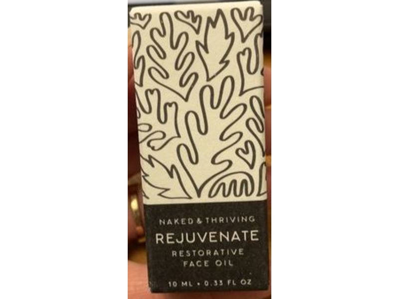 Naked & Thriving Rejuvenate Restorative Face Oil, 0.33 fl oz/10 mL