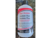 Supernail Pure Acetone Nail Polish Remover, 8 fl oz/236 mL - thumbnail 2