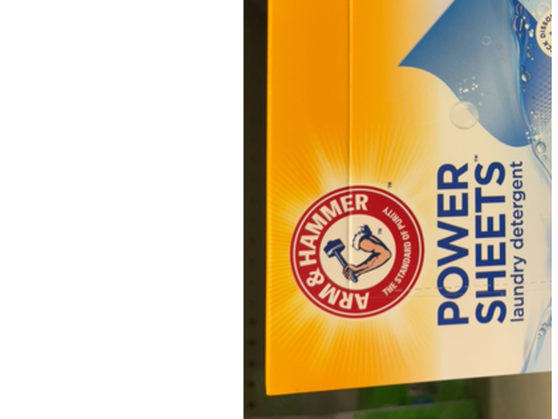 Arm & Hammer Power Sheets Laundry Detergent, Fresh Breeze, 120 Loads, 60 Count