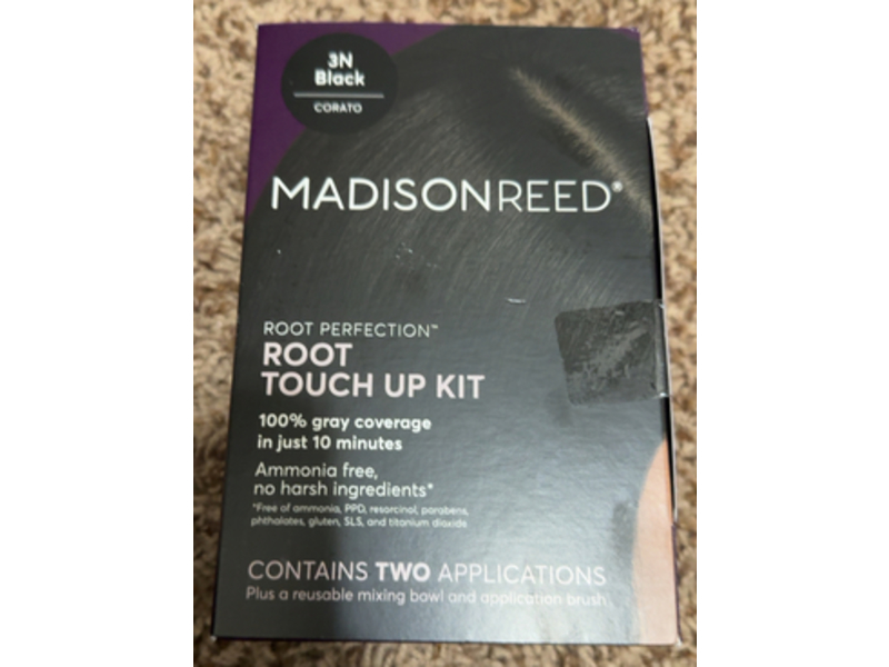 Madison Reed Root Perfection Touch Up Kit, 3N Black Corato, Two Applications