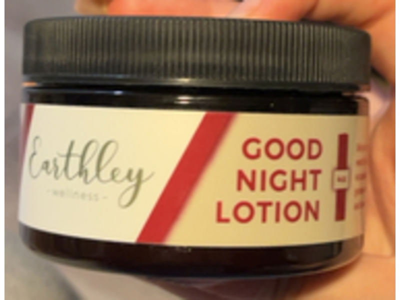 Earthley Wellness Good Night Lotion, 4 oz