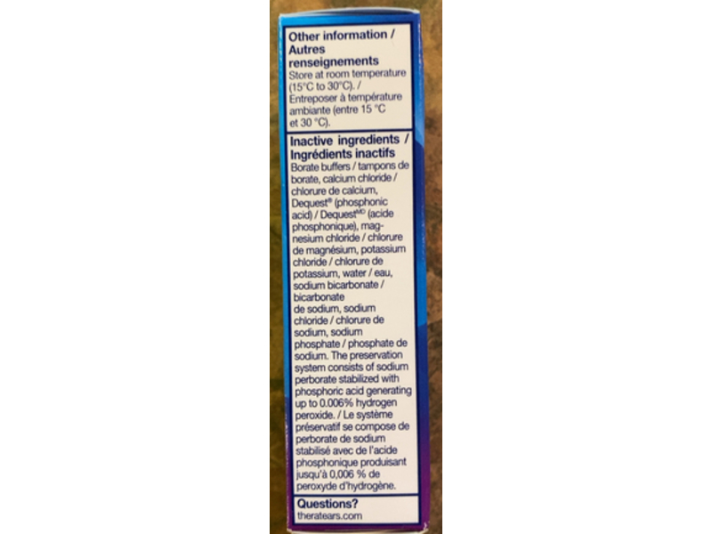 Thera Tears Lubricant Eye Drops, 15 mL