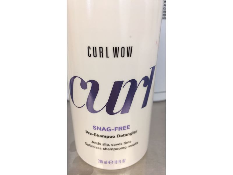 Curl Wow Pre-Shampoo Detangler, Snag Free,10 fl oz/295 mL
