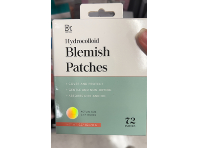 Dr Wellness Hydrocolloid Blemish Patches, 0.27 oz/7.8 g, 72 count