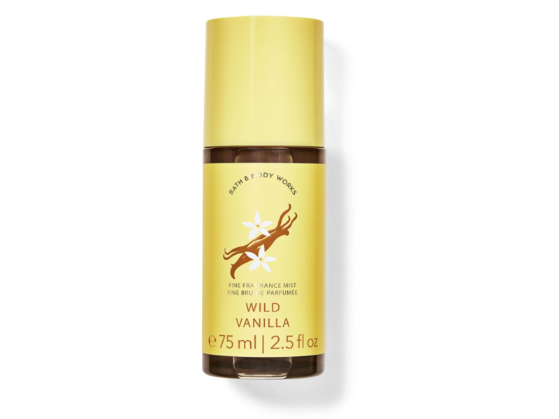Bath & Body Works Fine Fragrance Mist, Wild Vanilla, 2.5 fl oz/75 mL