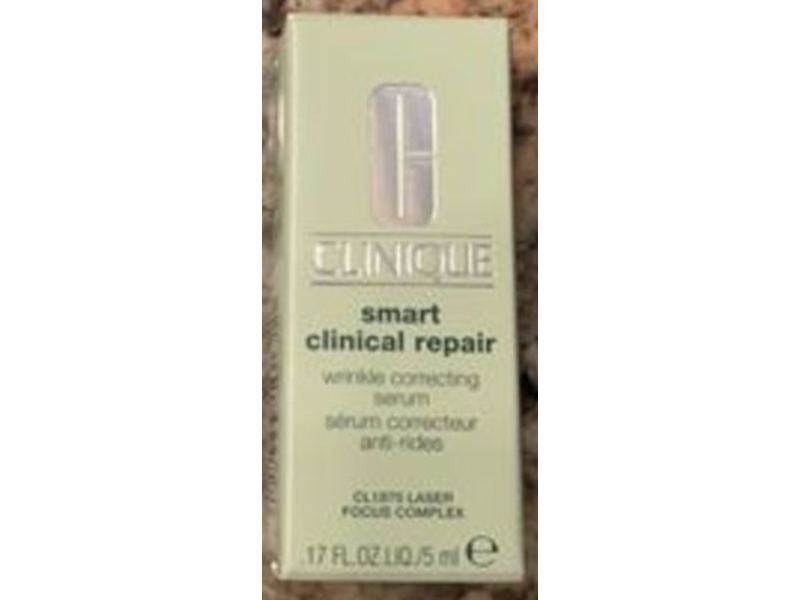 Clinique Smart Clinical Repair Wrinkle Correcting Serum, 0.17 fl oz/5 mL, Pack Of 4
