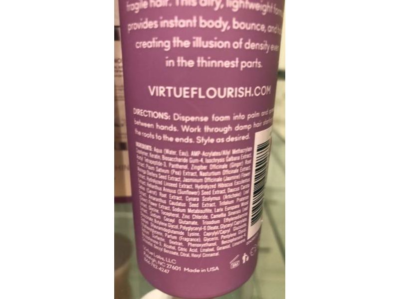 Virtue Flourish Volumizing Styler, 4 fl oz/120 mL