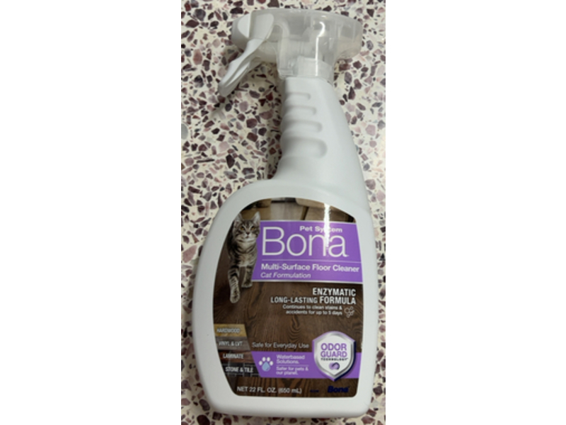 Bona Pet System Multi-Surface Floor Cleaner, 22 fl oz/650 mL