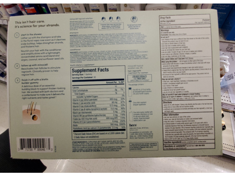 Hers Triple Threat System Hair Kit