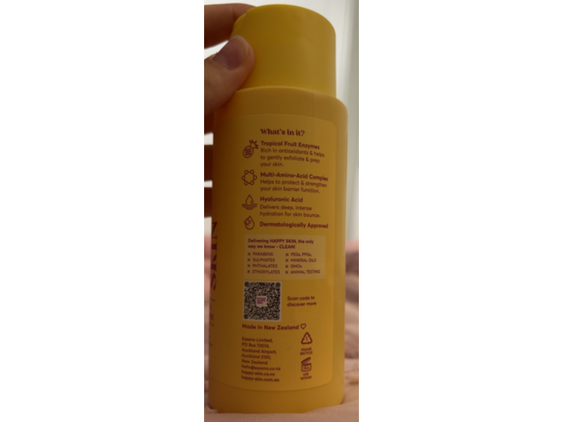 Essano Happy Skin Clean Canvas Jelly Cleanser, 9.47 fl oz/280 mL