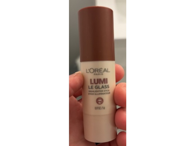 L'Oreal Paris Lumi Le Glass Highlighter Stick, 625 Glassy Sunset Amour, 0.17 oz/5 g