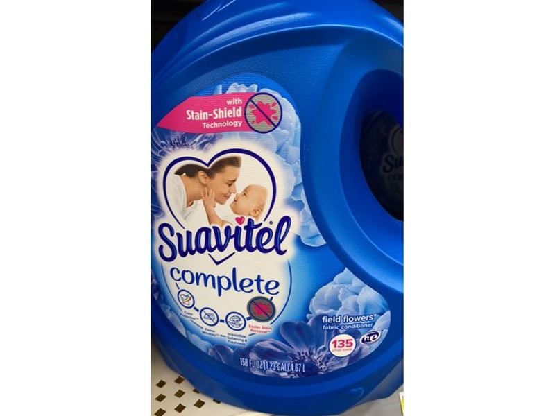 Suavtiel Complete Field Flowers Fabric Conditioner, 135 Loads, 158 fl oz/4.67 L