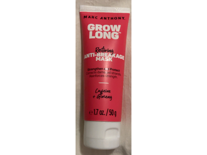 Marc Anthony Grow Long Anti-Breakage Mask, Caffeine + Ginseng, 1.7 oz/50 g