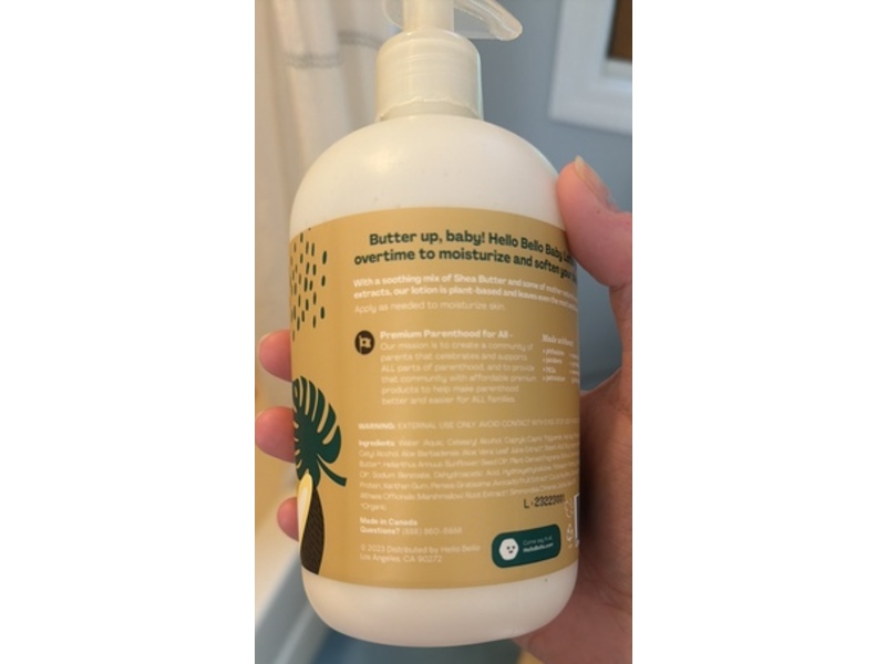 Hello Bello Kids Premium Lotion, Creamy Coconut, 16 fl oz/473 mL
