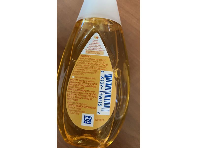 Johnson's Baby Shampoo, 40.8 fl oz/1200 mL, Pack of 12