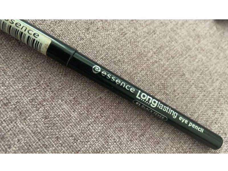 Essence Long-Lasting Eye Pencil, 01 Black Fever, 0.01 oz/0.28 g