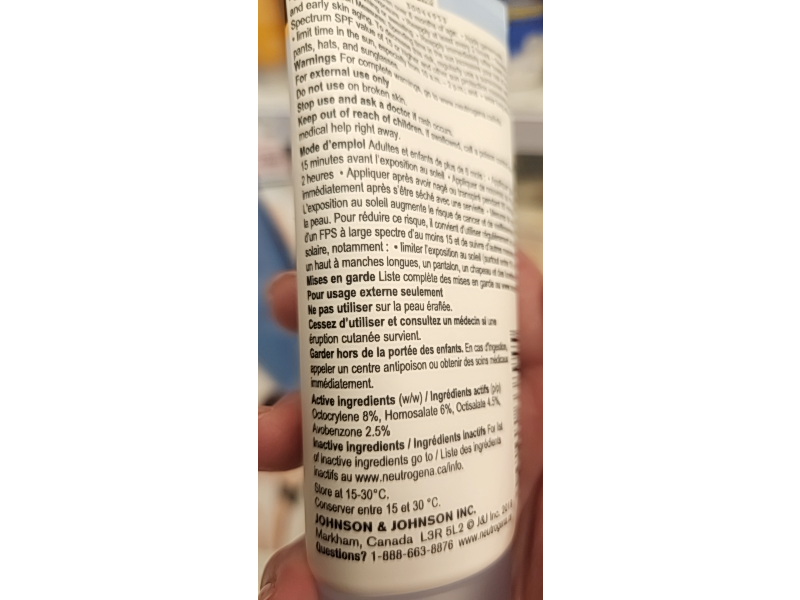 Neutrogena Ultra Sheer Dry-Touch Sunscreen Lotion, SPF 30, 88 mL