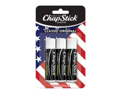 ChapStick Lip Balm, Classic Original, 0.15 fl oz, 3 Count