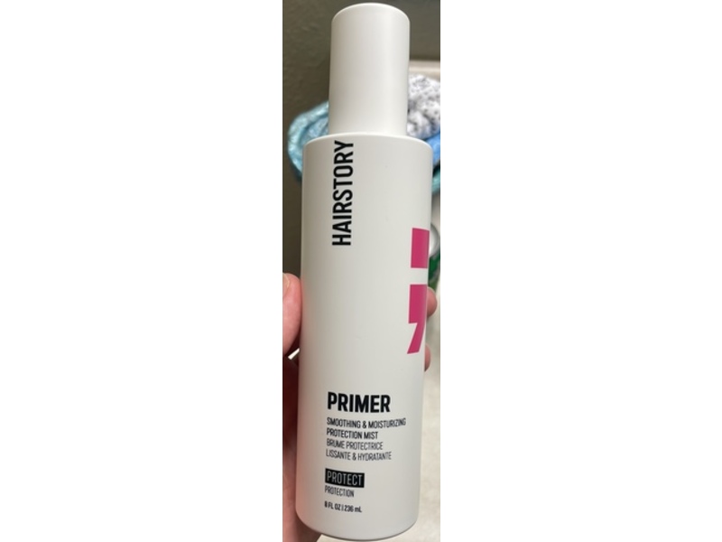 Hairstory Primer Smoothing And Moisturizing Protection Mist, 8 fl oz/236 mL