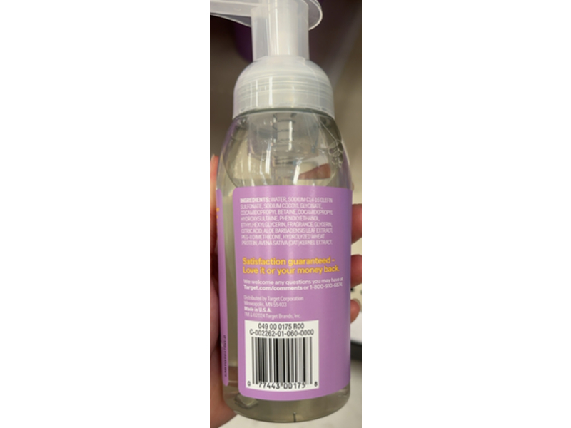 Up&Up Foaming Hand Wash, Hawaiian Gardenia, 10 fl oz/295.7 mL