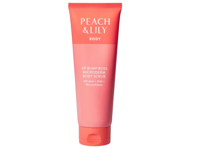 Peach & Lily KP Bump Boss Microderm Body Scrub, 8.11 oz/230 g