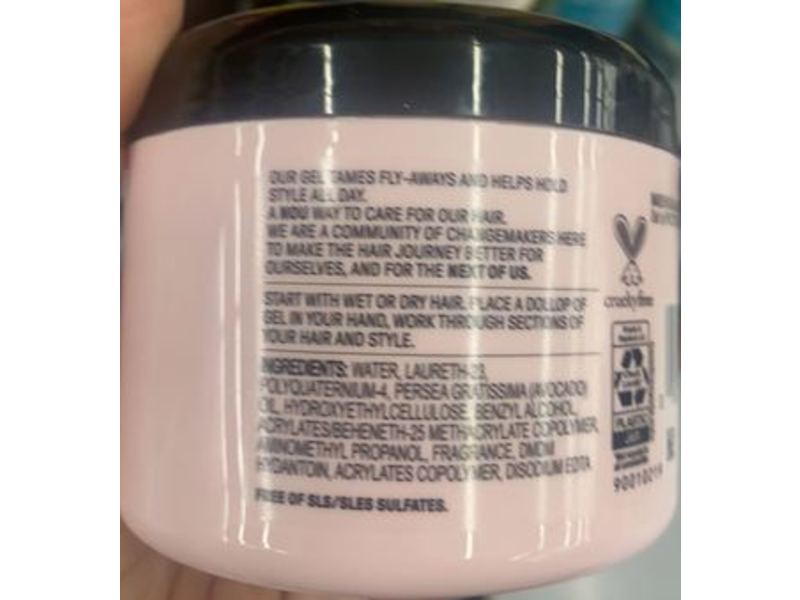 Nou Styling Gel with Avocado Oil, 8.14 oz/231 g