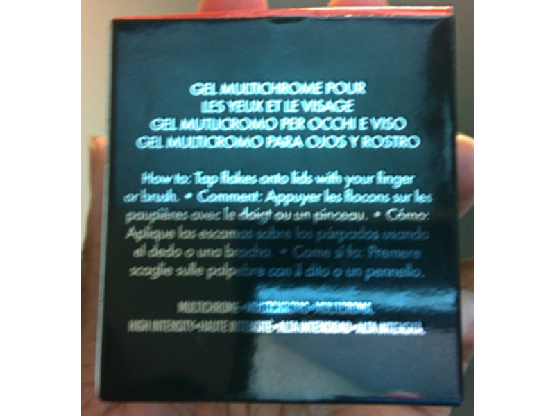 Danessa Myricks Beauty Infinite Chrome Flakes, Hot Lava, 1.3 oz/3.8 g