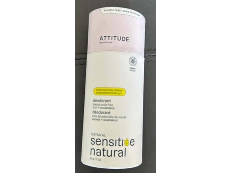 Attitude Sensitive Natural Deodorant, Chamomile, 3 oz/85 g