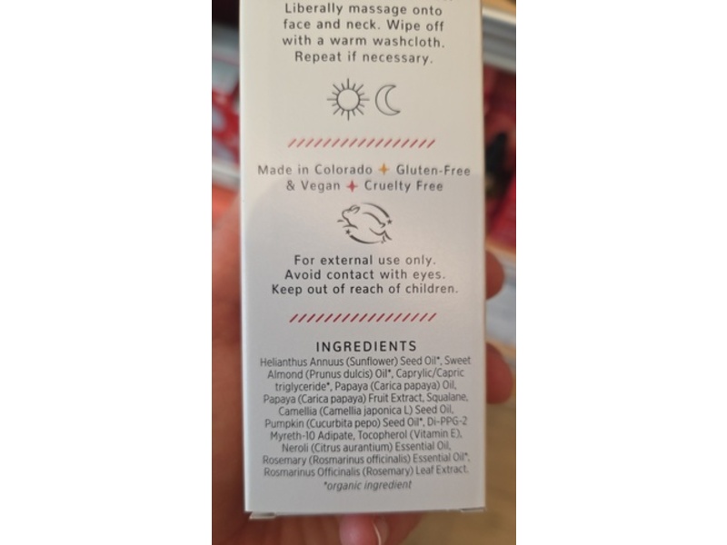 Caraline Gentle Glow Cleansing Oil, 4 fl oz/118 mL