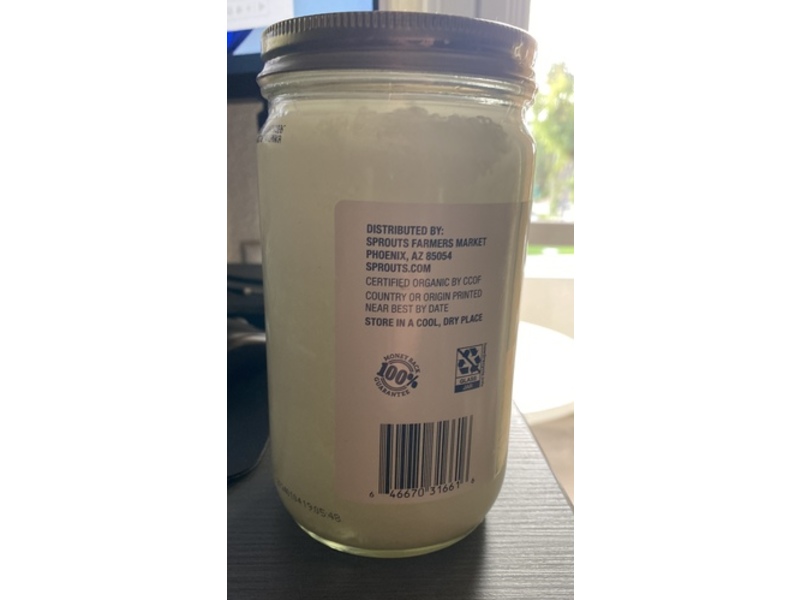 Sprouts Virgin Coconut Oil, 30 fl oz/887 mL