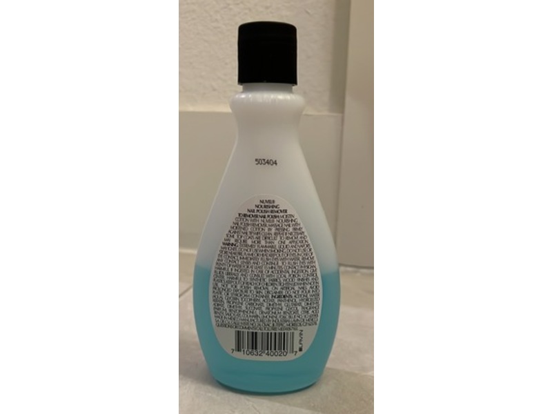 Nuvel Nail Polish Remover, Vitamin E, 6 fl oz/177 mL