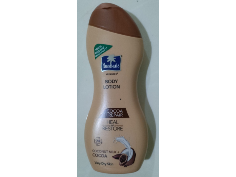 Parachute Cocoa Repair Body Lotion, Coconut Milk + Cocoa, 250 mL