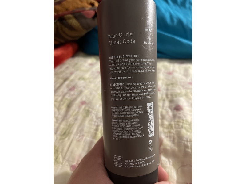 Bevel Hair Curl Creme, 7 fl oz/207 mL