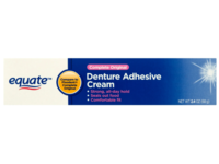 Equate Denture Adhesive Cream, 2.4 oz/68 g - Image 2