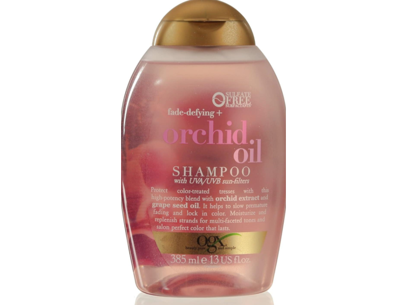 OGX Fade-Defying+ Orchid Oil Shampoo, 13 fl oz/385 mL